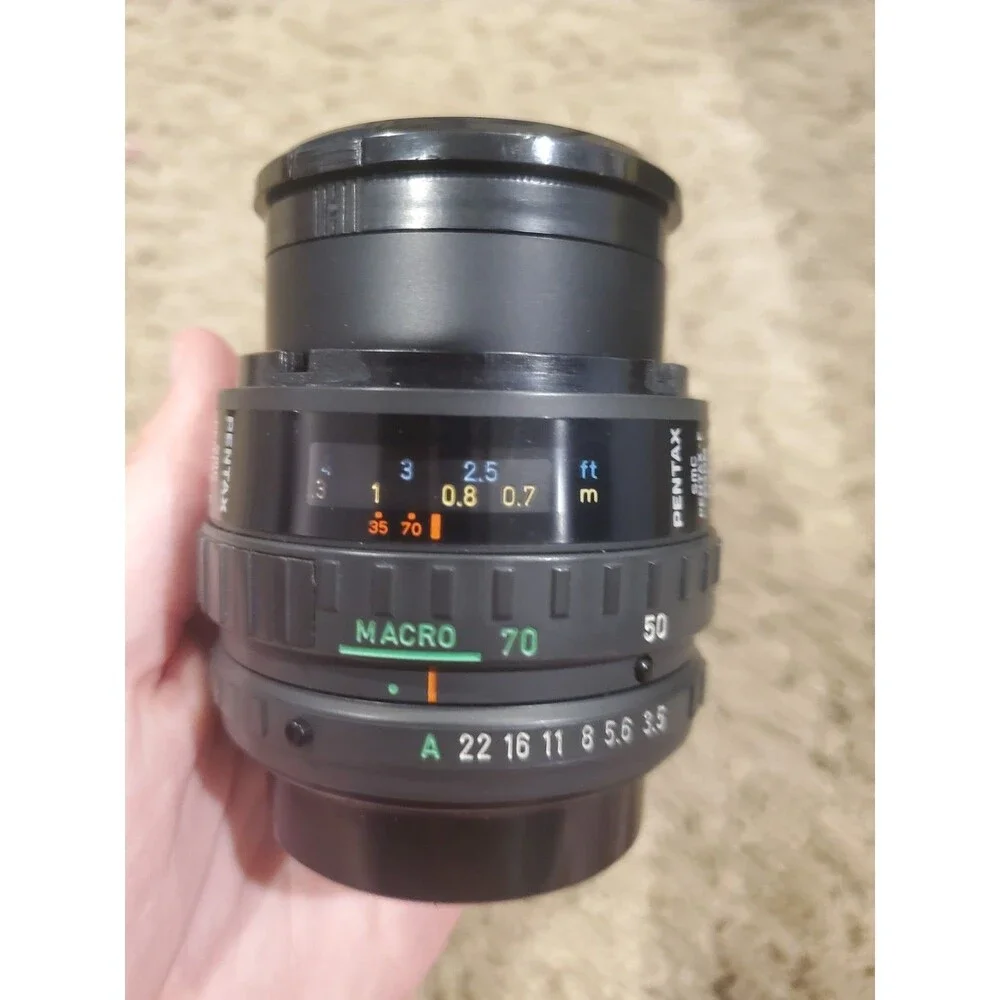 Pentax SMC F 35-70mm f/3.5-4.5 Autofocus Lens K Mount with Albinar 49mm Filter